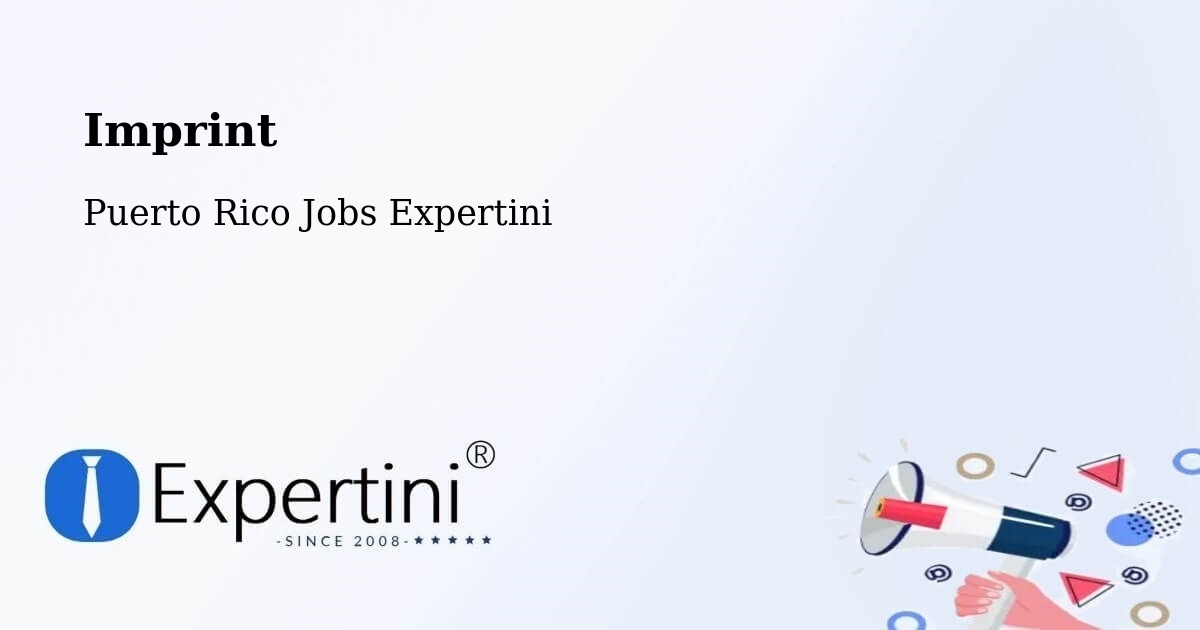 Imprint – Guaynabo - Puerto Rico Jobs Expertini